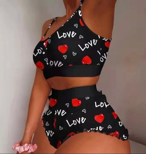 Crop Top & High Waist Shorts - Drift Line Apparel